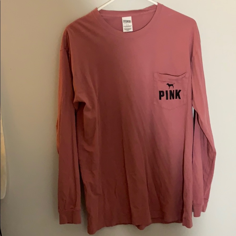 Pink VS long sleeve shirt